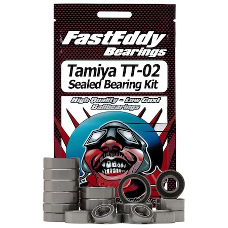 Poco Tamiya TT-02 Chassis Rubber Sealed Bearing Kit PO3522449